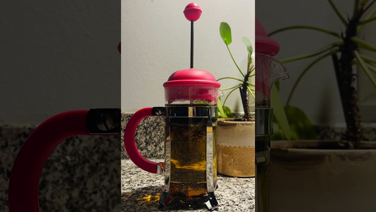 Thee zetten met een Cafetiere