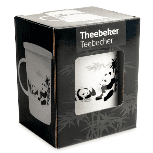 Theebeker met filter | Pandabeertjes - Afbeelding 4