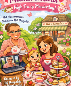 Moeder & Kind Workshop | vrijdag 8 mei 10:00 uur - 15+ editie