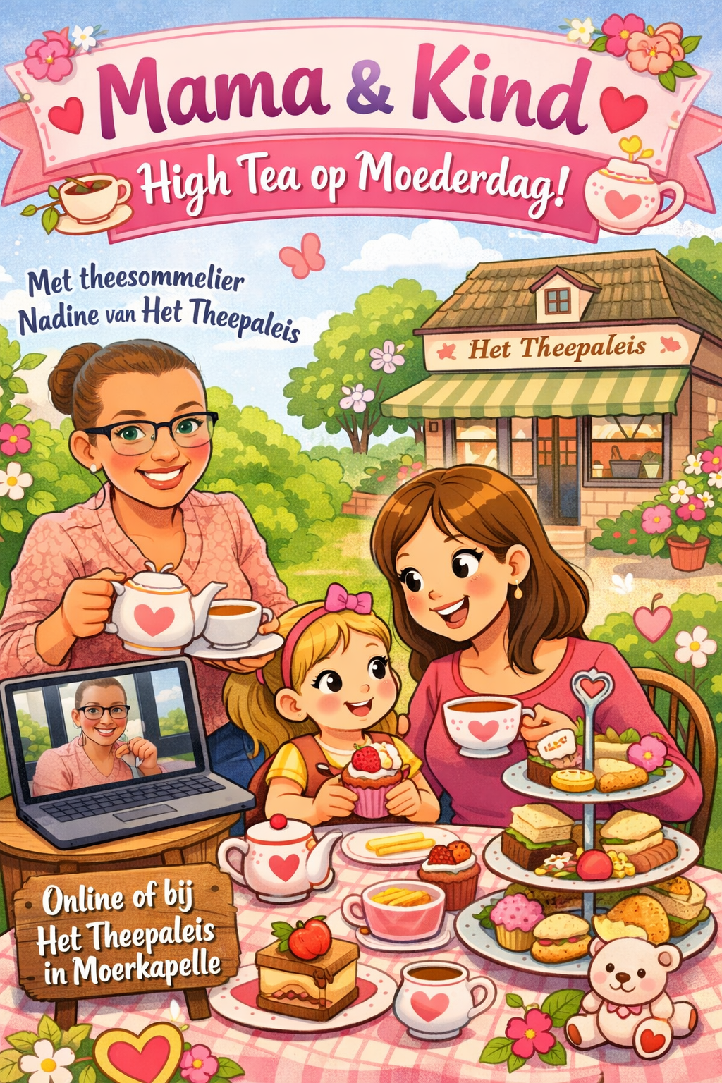 Moeder & Kind Workshop | vrijdag 8 mei 10:00 uur - 15+ editie